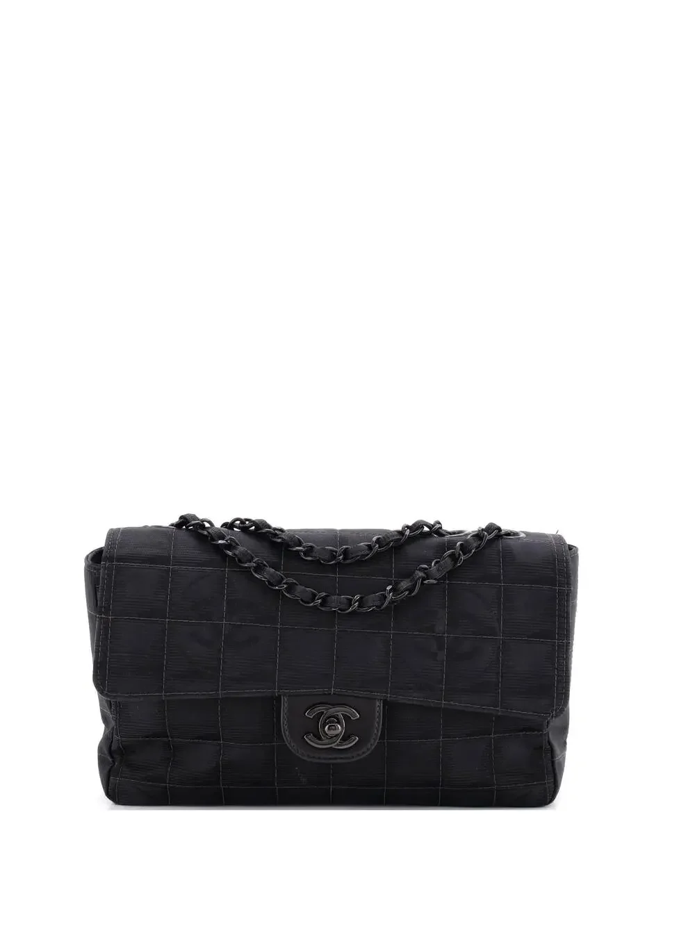 Chanel Travel Line Flap Bag Nylon #357547C27B